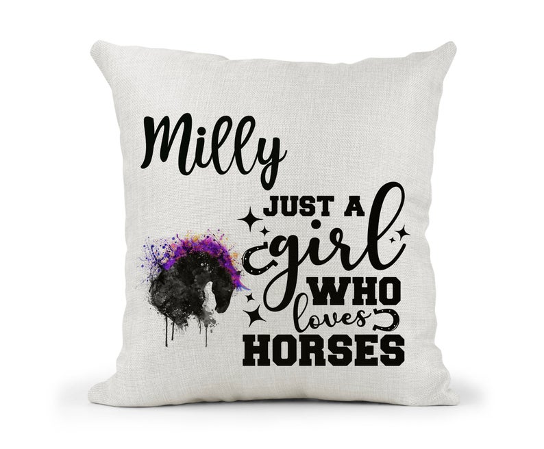 Personalised Horse Quote Cushion